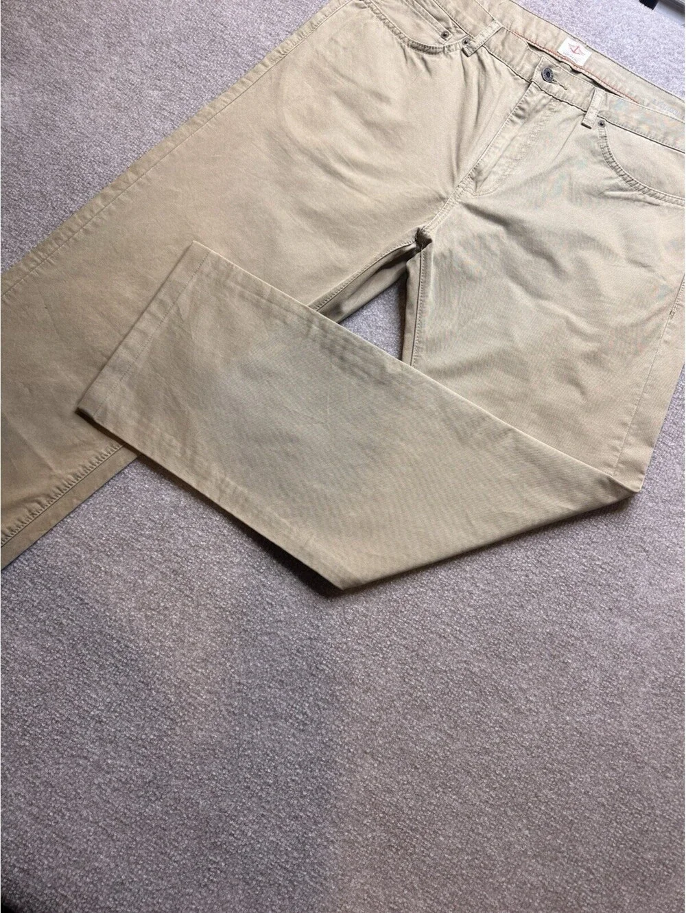 Dockers Men's Tan Denim W38 X L32 5 Pocket Jeans (980)